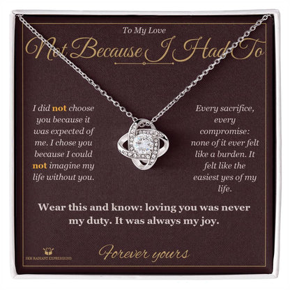 Sentimental partner gift, not generic