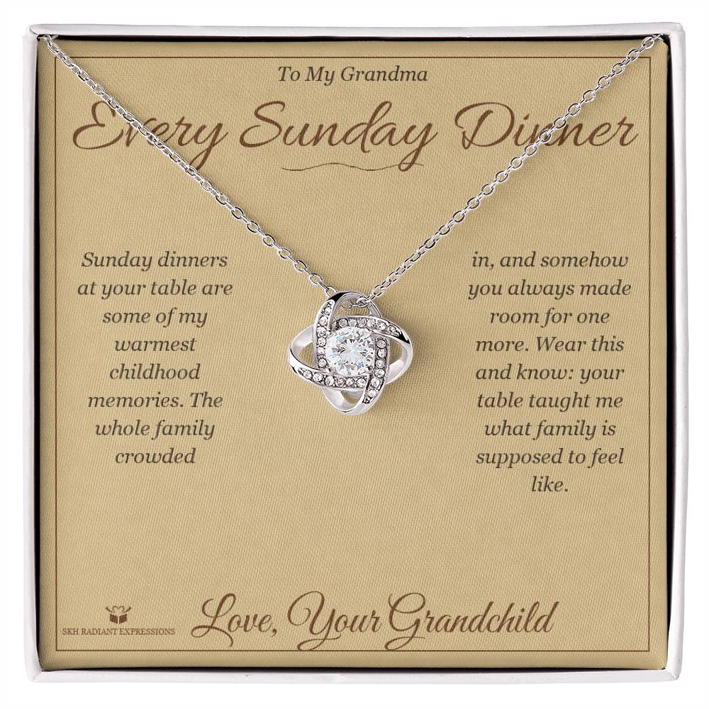 Sentimental grandmother gift, not generic