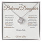 Braver Than You Believe - Love Knot Necklace for Daughter