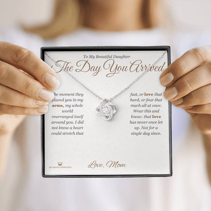 Meaningful gift for daughter - The Day You Arrived