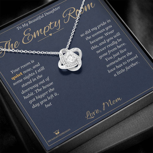 The Empty Room - Love Knot Necklace for Daughter