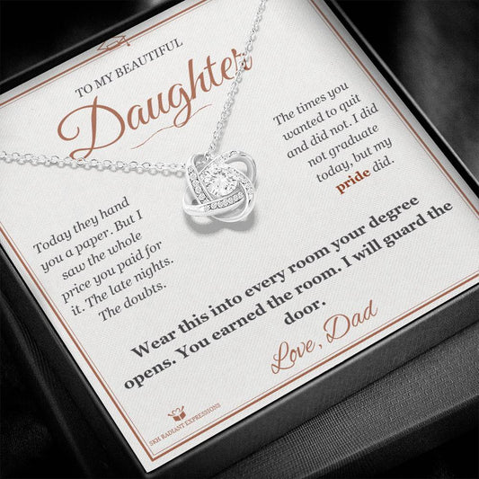 The Tassel - Love Knot Necklace for Stepdaughter