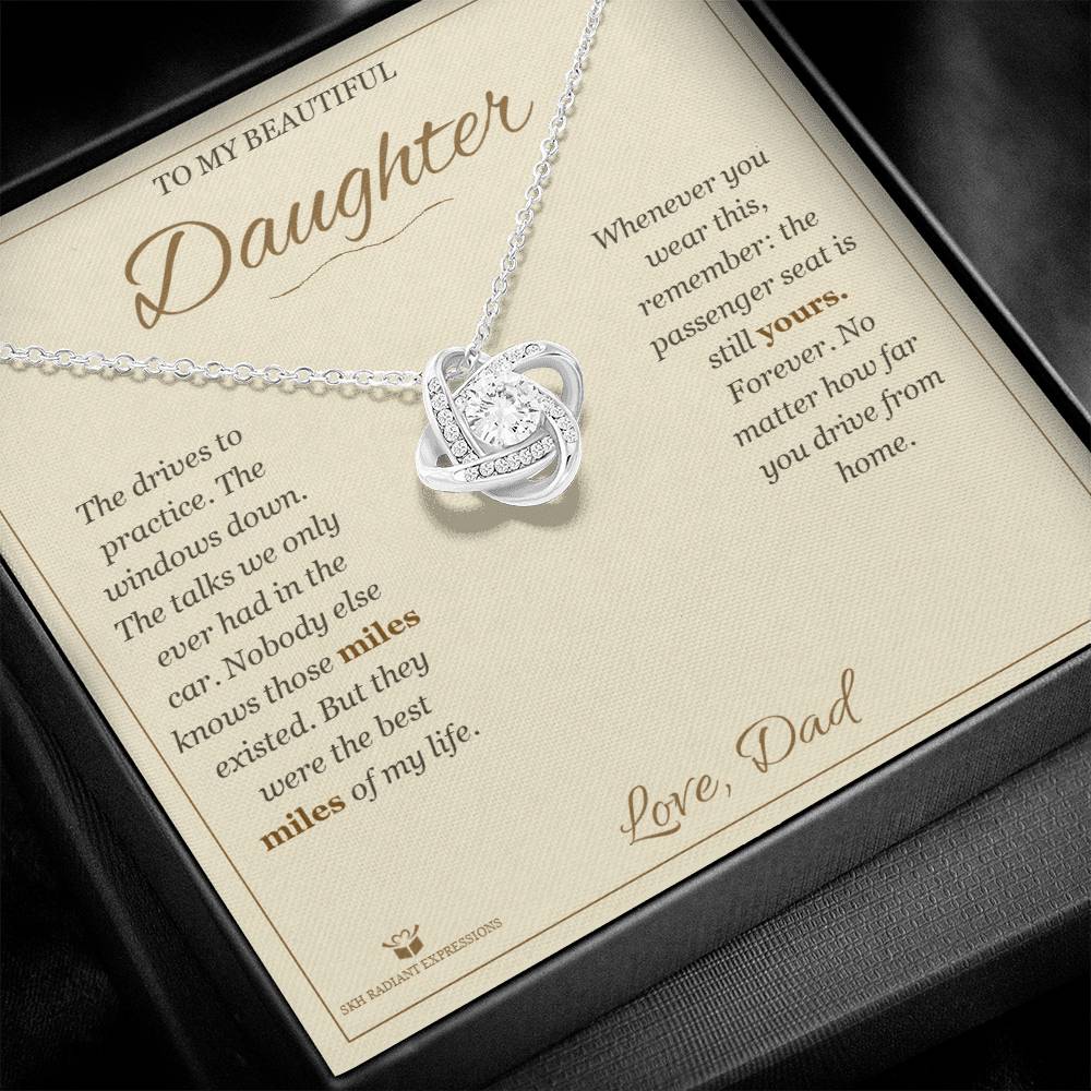 Meaningful gift for daughter - The Passenger Seat
