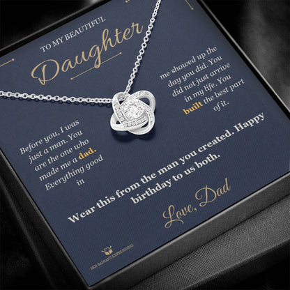 Meaningful gift for daughter - You Made Me Dad