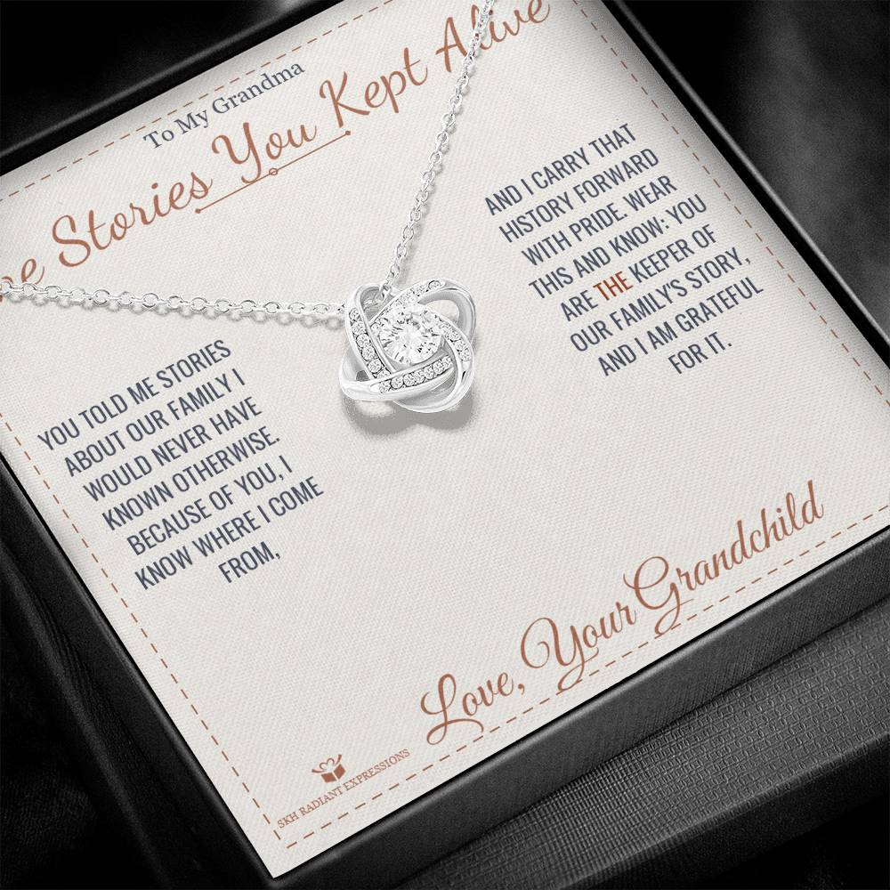 Sentimental grandmother gift, not generic