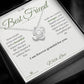Some People Arrive - Love Knot Necklace for Best Friend