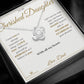 With All My Heart - Love Knot Necklace for Daughter