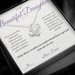 A Father's Love - Love Knot Necklace for Daughter