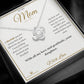 Every Time You Lifted Me Up - Love Knot Necklace for Mom