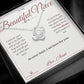 Always Here For You - Love Knot Necklace for Niece