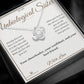 A Bond Beyond Blood - Love Knot Necklace for Sister