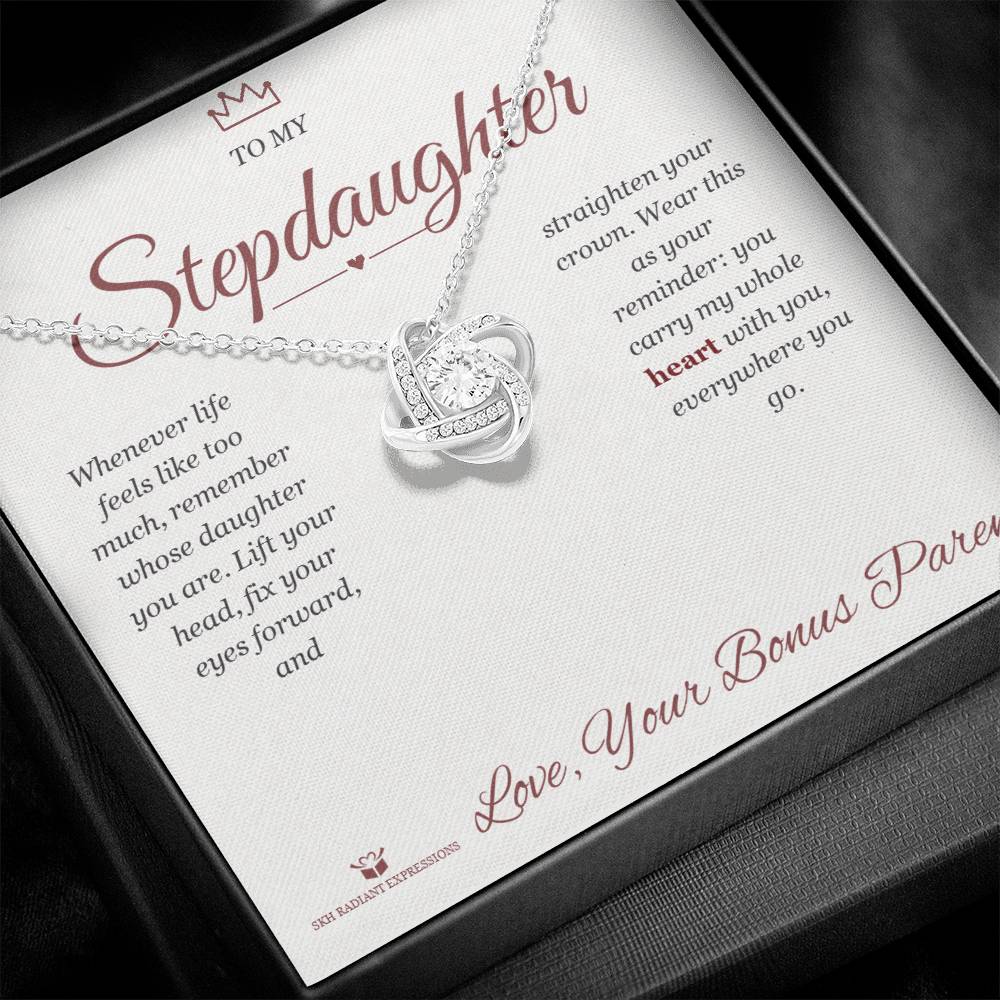 Sentimental stepdaughter gift, not generic