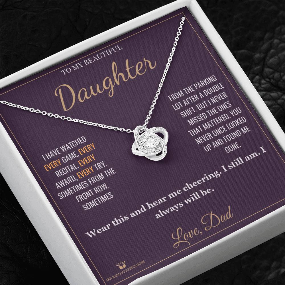 Meaningful gift for daughter - Your Loudest Fan