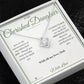 A Father's Adoration - Love Knot Necklace for Daughter