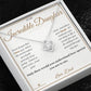 Believe in Yourself - Love Knot Necklace for Daughter