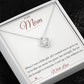 My Mother's Legacy - Love Knot Necklace for Mom