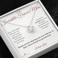 The Man You Raised - Love Knot Necklace for Fiancee's Mom
