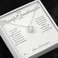 Be a Sunflower - Love Knot Necklace for Granddaughter