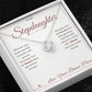 Braver Than You Believe - Love Knot Necklace for Stepdaughter