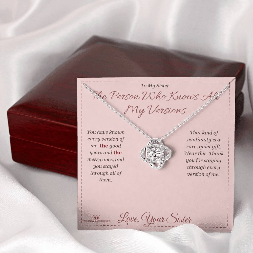 Sentimental sister gift, not generic