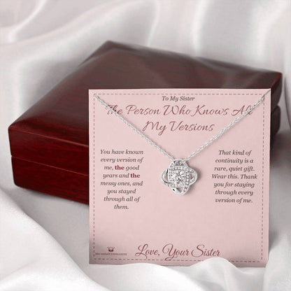 Sentimental sister gift, not generic