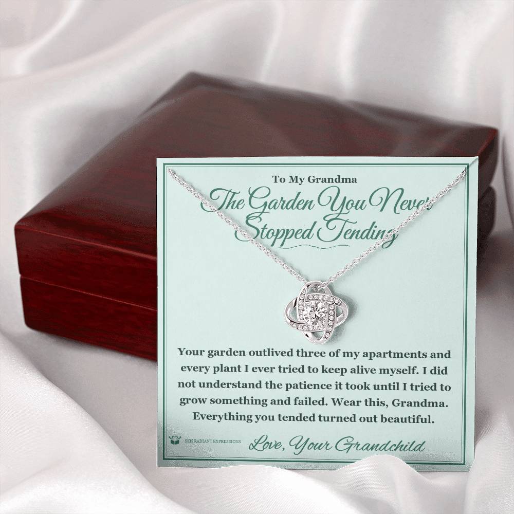Meaningful gift for grandmother - The Garden You Never Stopped Tending