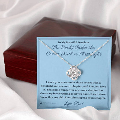 Meaningful gift for daughter - The Books Under the Covers With a Flashlight