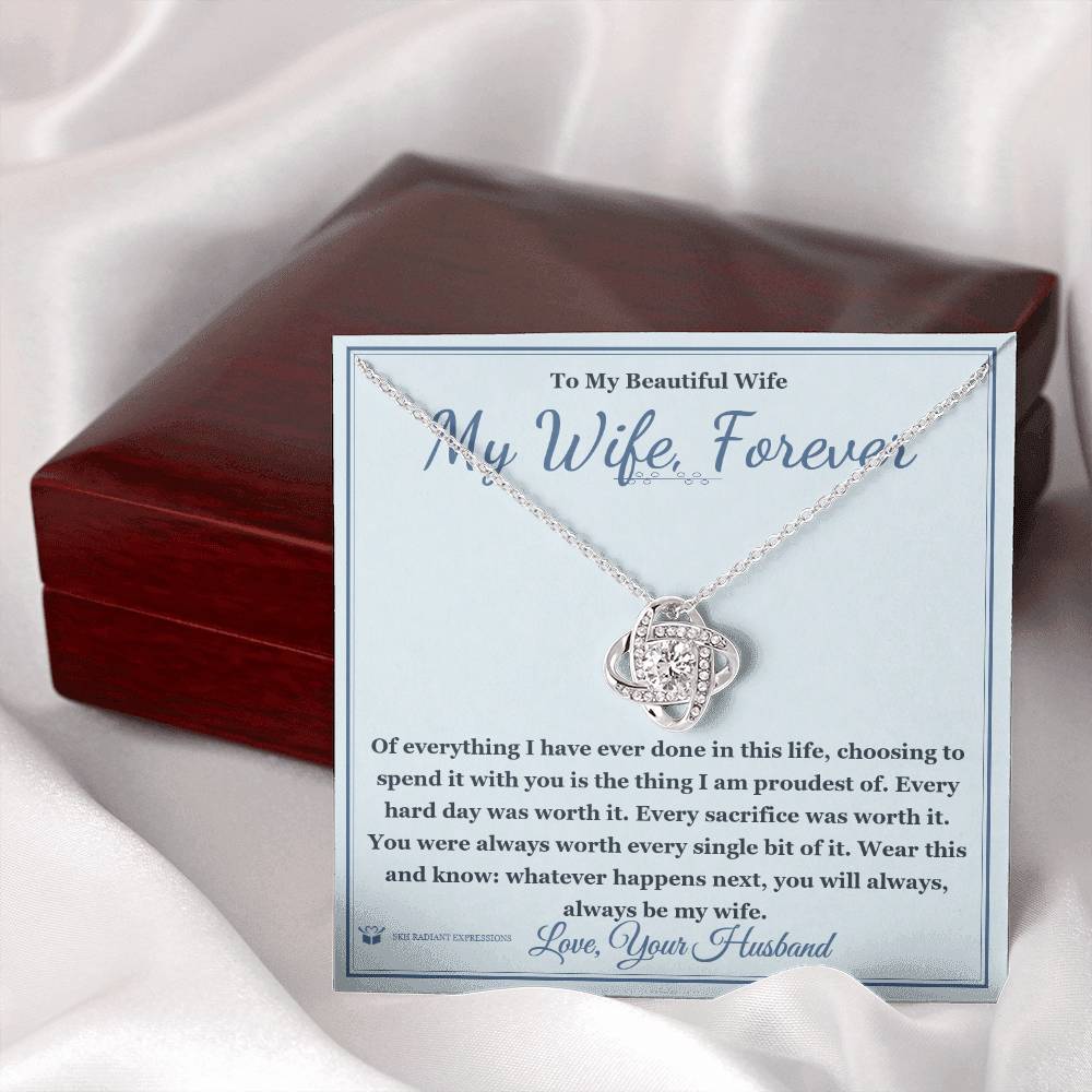 Meaningful gift for wife - My Wife, Forever