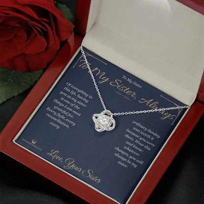 Sentimental sister gift, not generic
