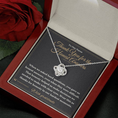 Meaningful gift for nurse - Thank You for the Honest Answers
