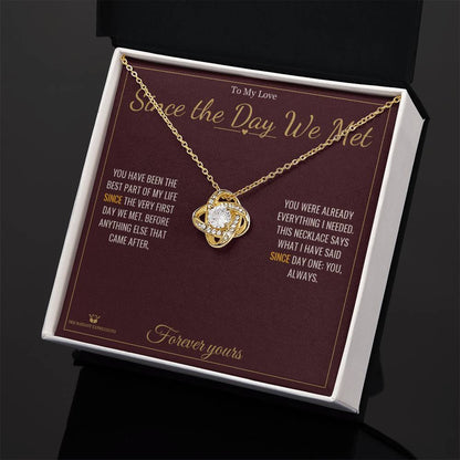 Meaningful gift for partner - Since the Day We Met