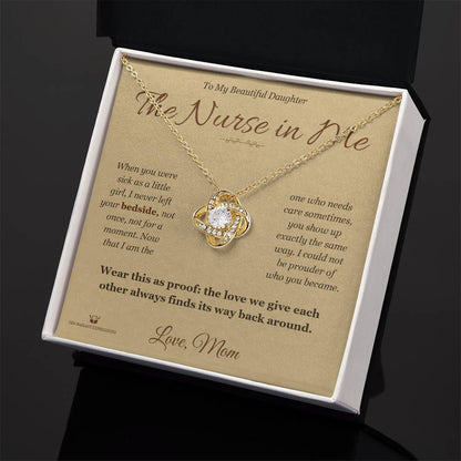 What does a Love Knot Necklace mean - gift for daughter