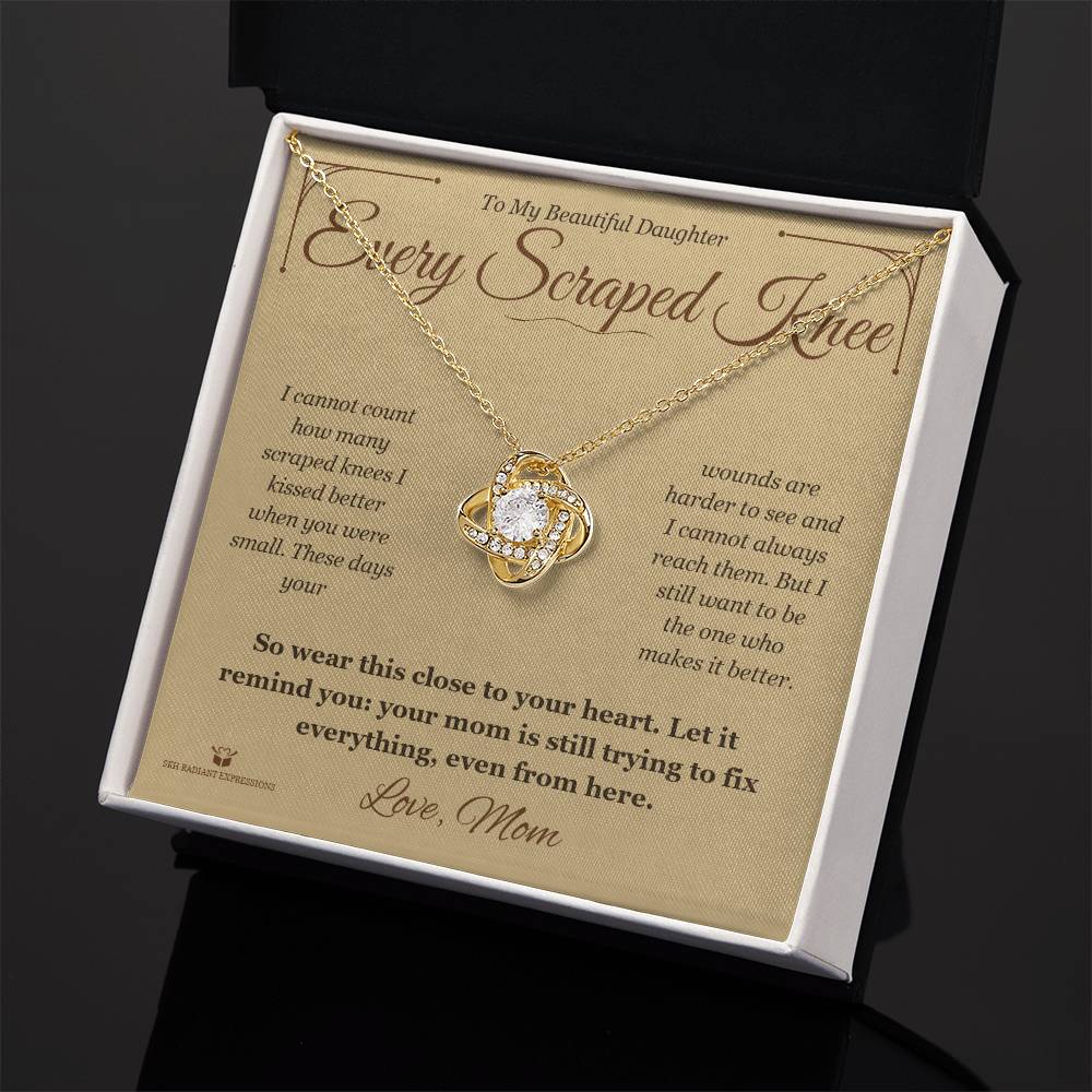 What does a Love Knot Necklace mean - gift for daughter