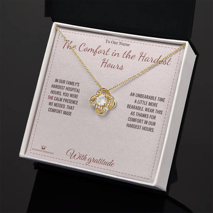 Meaningful gift for nurse - The Comfort in the Hardest Hours