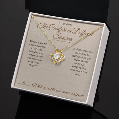 Meaningful gift for pastor - The Comfort in Difficult Seasons