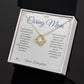 My Rock and Guide - Love Knot Necklace for Mom