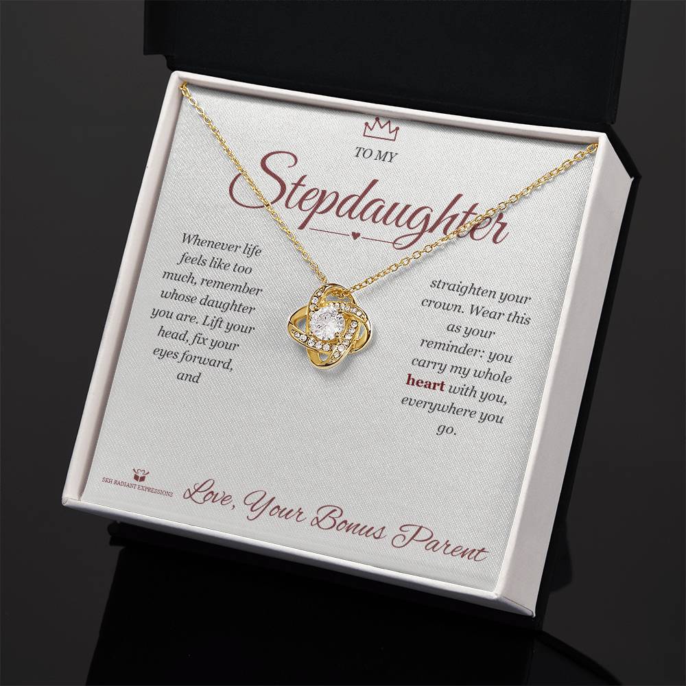 Meaningful gift for stepdaughter - Straighten Your Crown