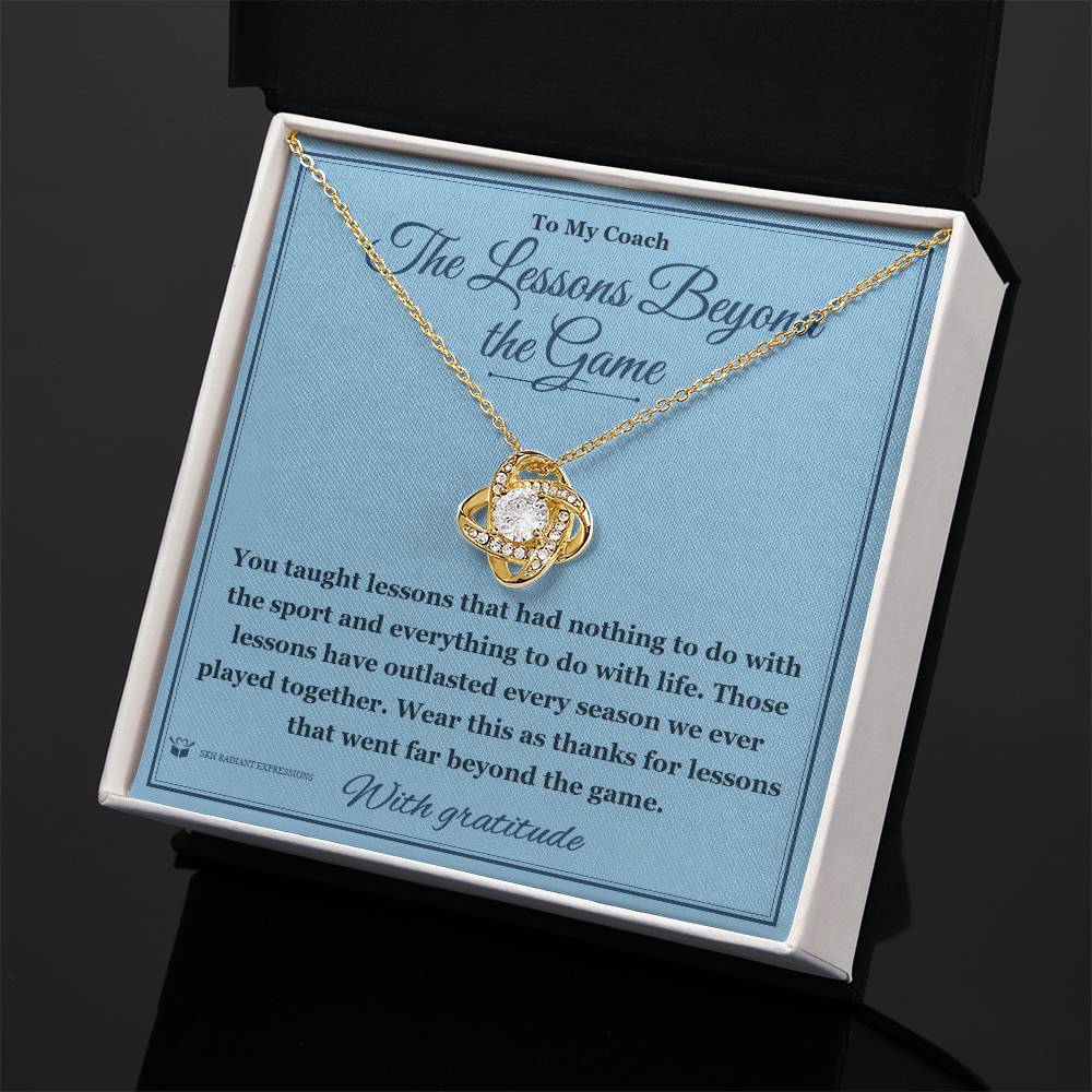 Sentimental coach gift, not generic