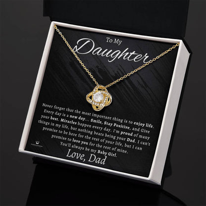 Personalized Love Knot Necklace for them
