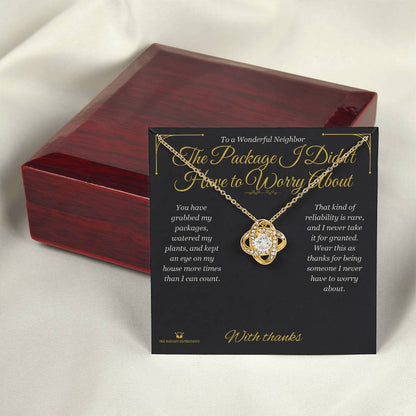 Best love knot necklace for neighbor 2026