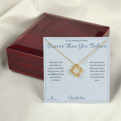 Best love knot necklace for her 2026