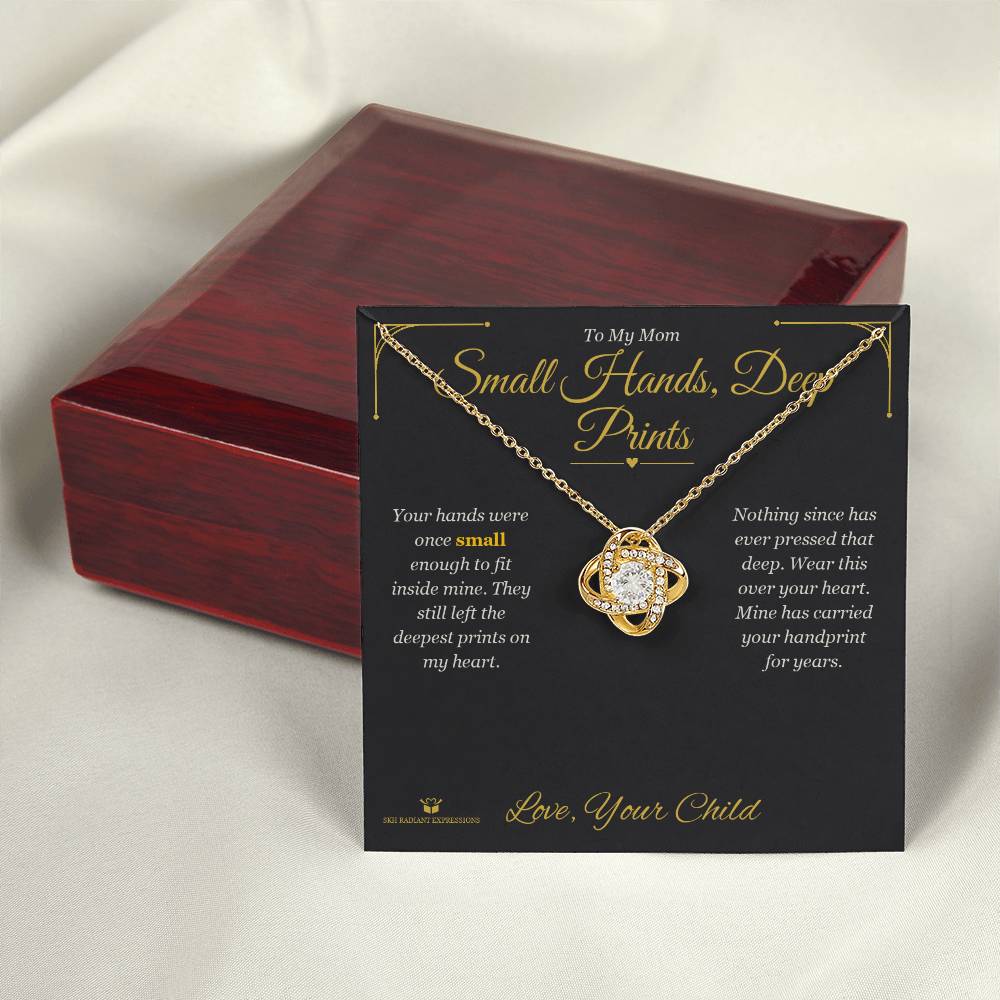 Best love knot necklace for mom 2026