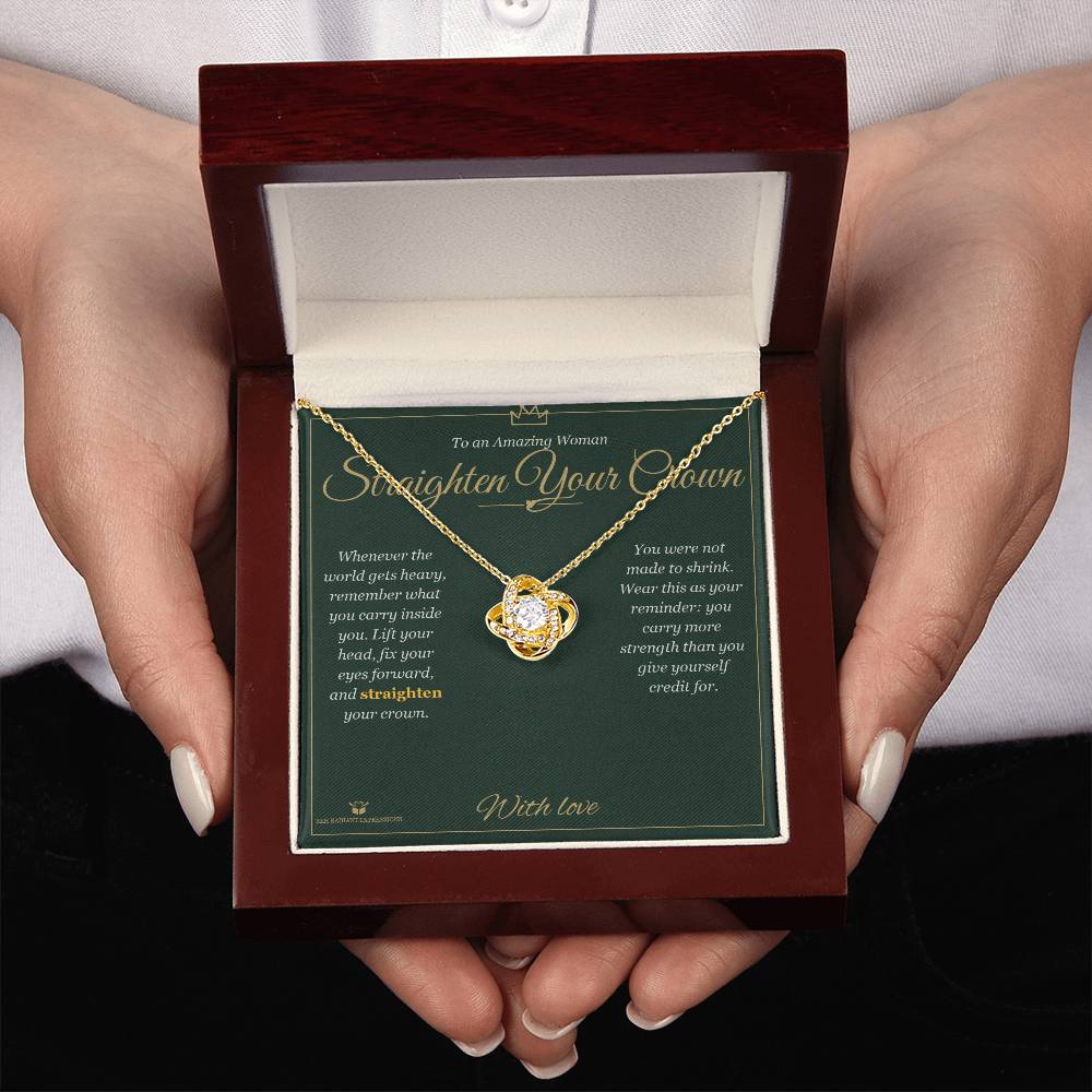 Best love knot necklace for her 2026