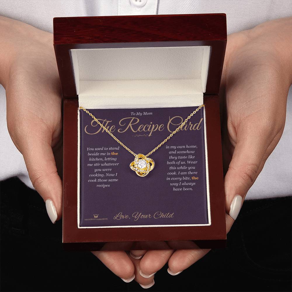 Best love knot necklace for mom 2026