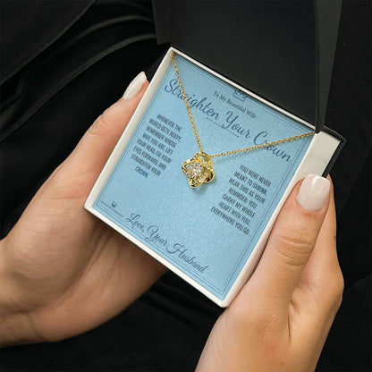 What does a Love Knot Necklace mean - gift for wife