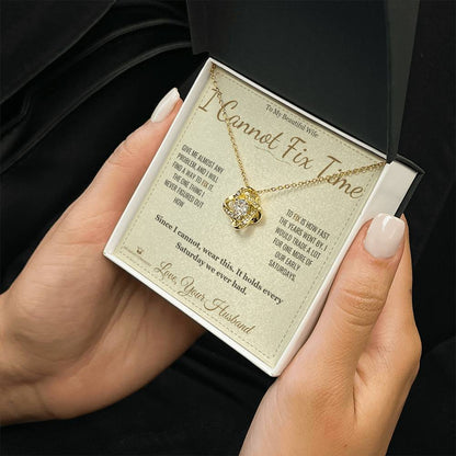 What does a Love Knot Necklace mean - gift for wife