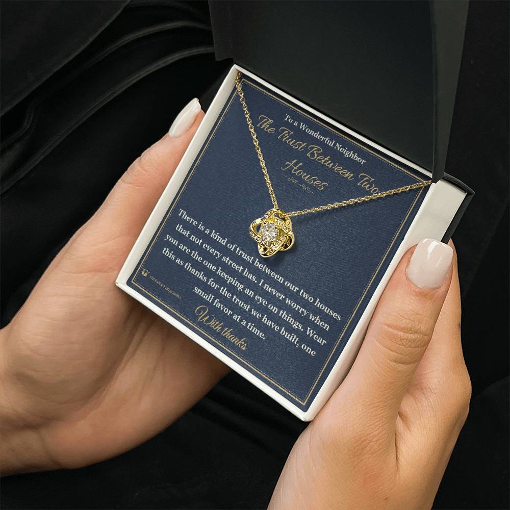 Sentimental neighbor gift, not generic