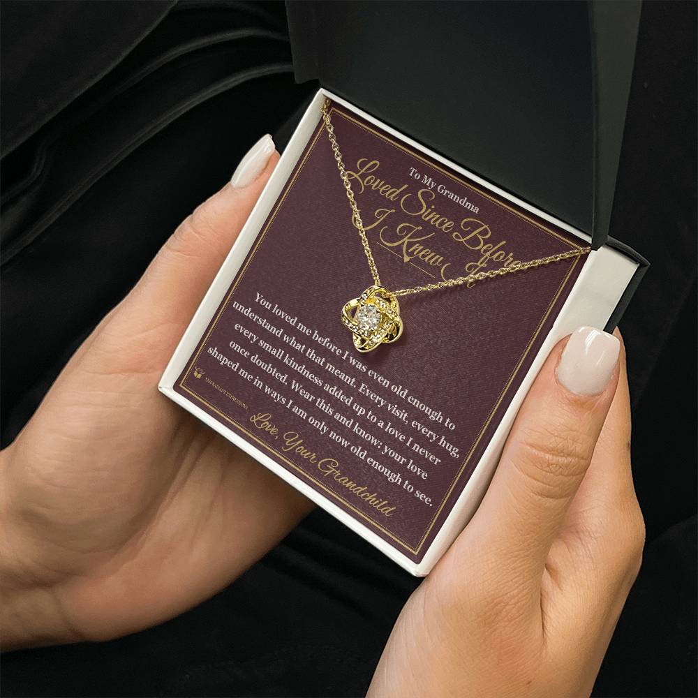 Sentimental grandmother gift, not generic