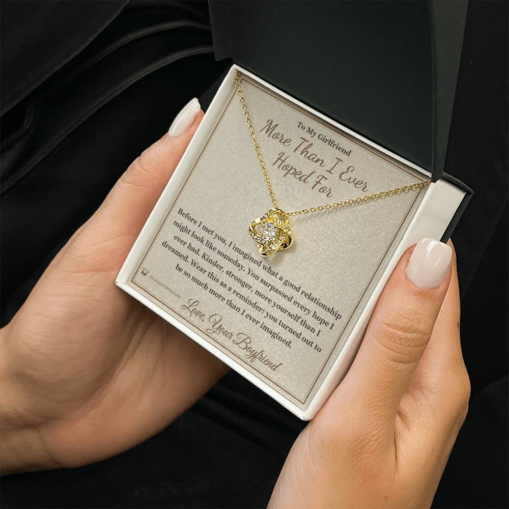 Sentimental girlfriend gift, not generic