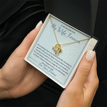 Sentimental wife gift, not generic